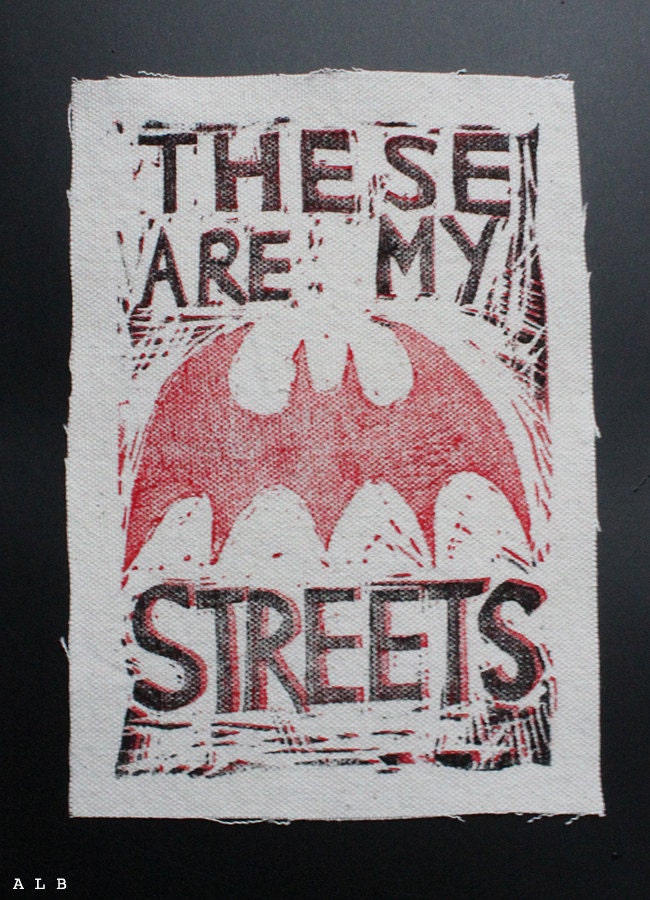 These are MY Streets Patch- Batwoman