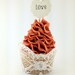 Sweet & Simple Pearl Cupcake toppers - Sweet, Yum, I do, Love - Wedding, Bridal Shower or custom birthday, tea party , etc.