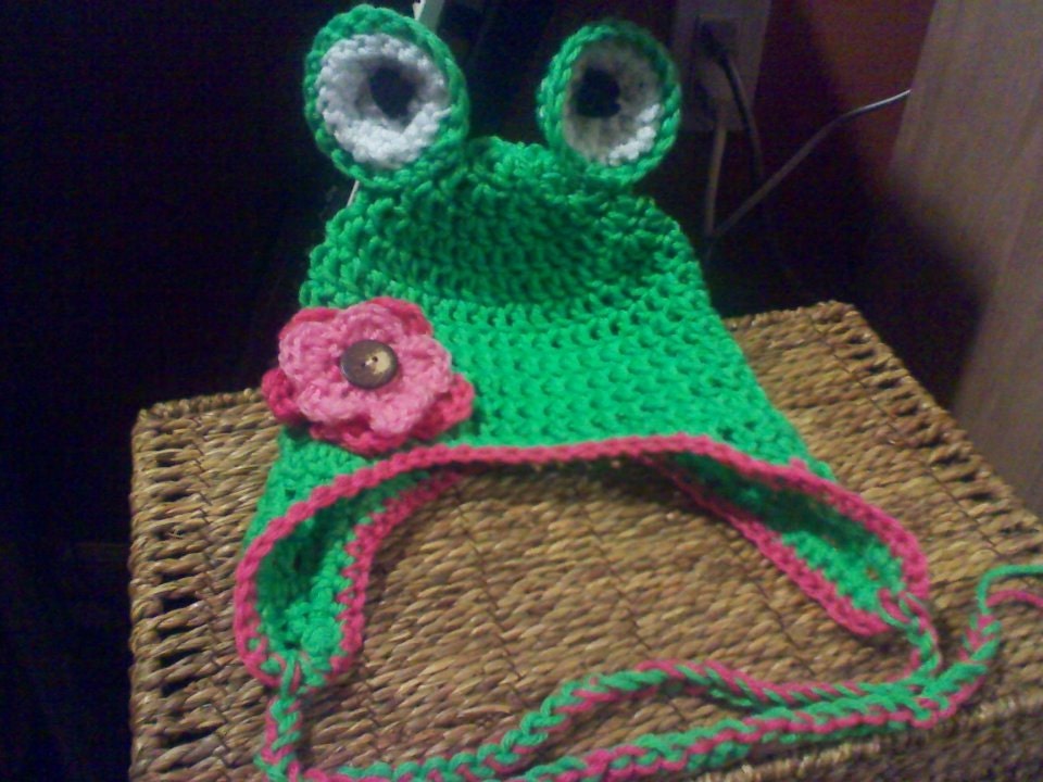 Frog hat