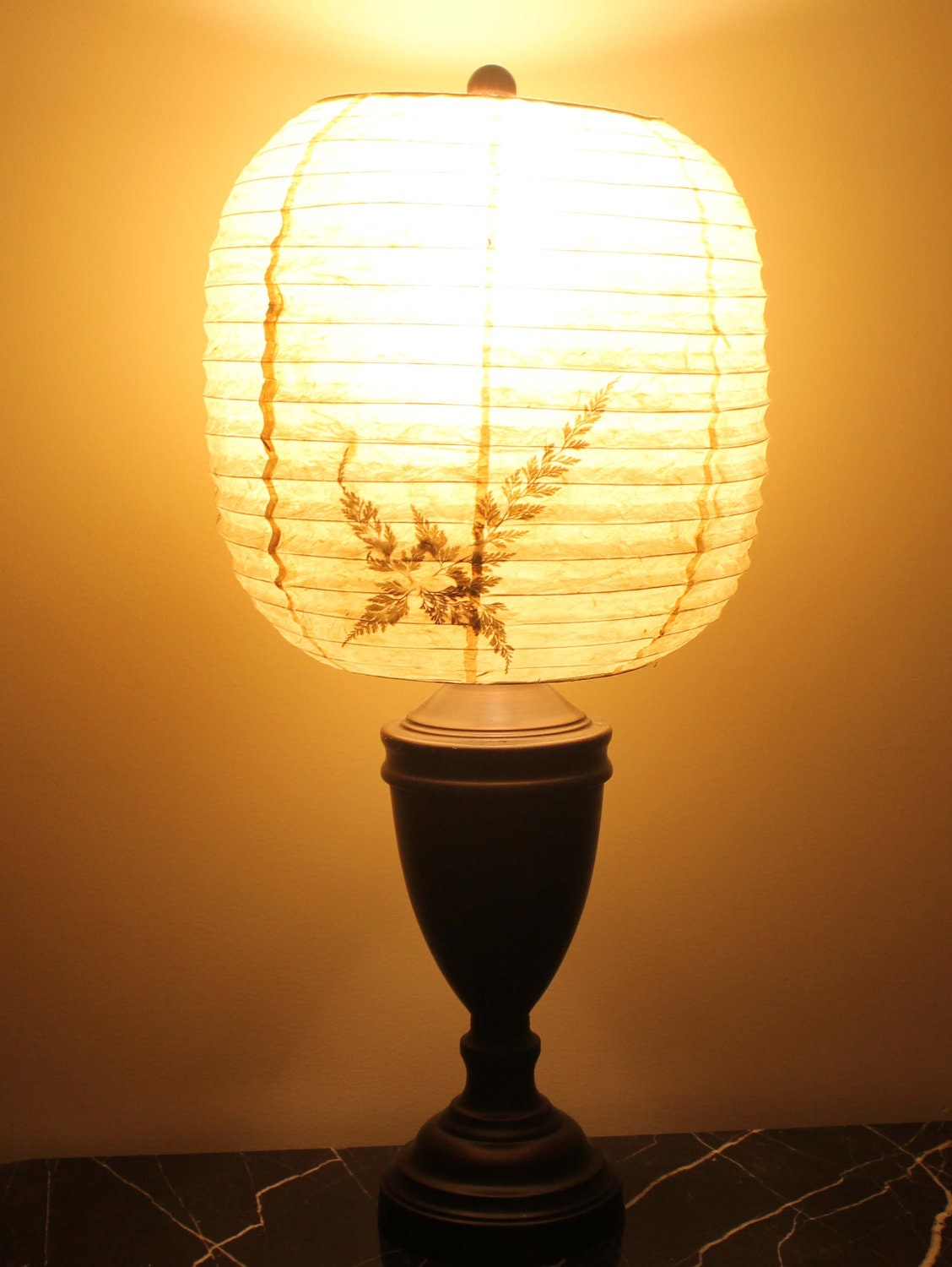 Handmade Lampshade eco friendly lokta paper