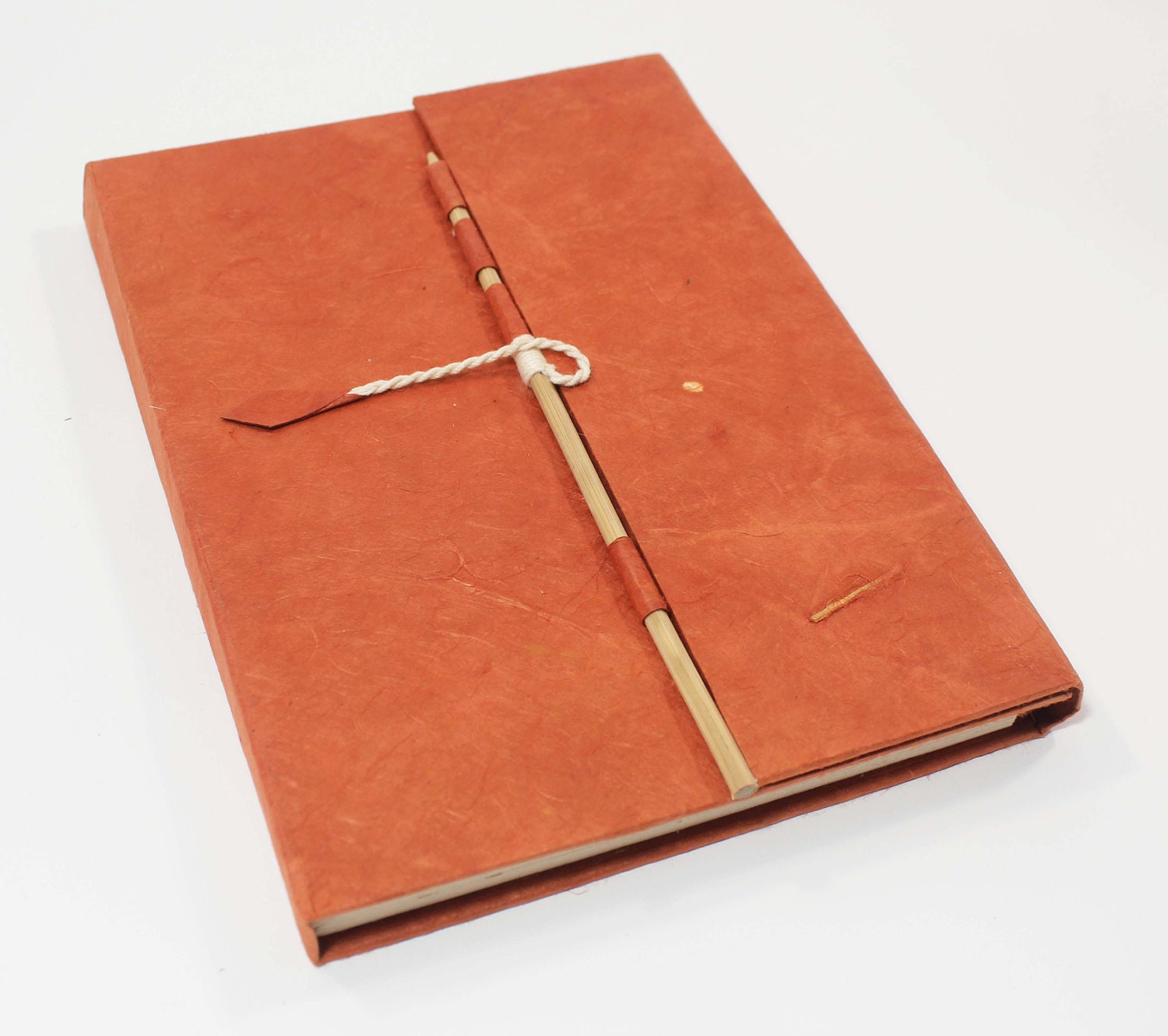 Handmade Notebook Journal Eco Friendly Lokta paper hard cover Diary
