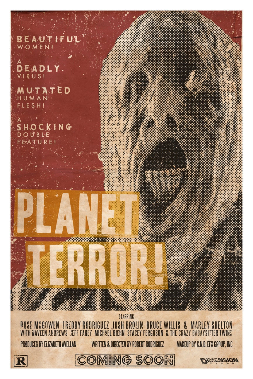 Planet Terror Poster - 11X17"