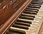 Better to have loved and lost- jazz, Old Time, piano, Keys, Weathered, Music art, rustic, Suga Shack, Dance, Sepia, - KianaKeiserFineArt