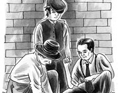 Illustration for "The Jelly-Bean" by F. Scott Fitzgerald