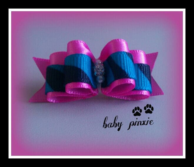 25 Lucky Diva Girl Dog Bows