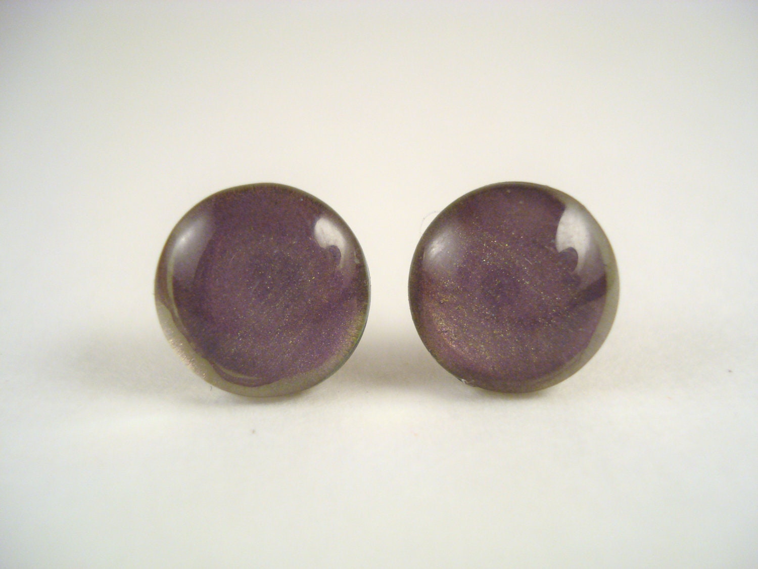 Duochrome Nail Polish Earrings
