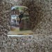 Old Plantation Scene Thimble 1"  w Gift Box  Porcelain Vintage Collectible T18/