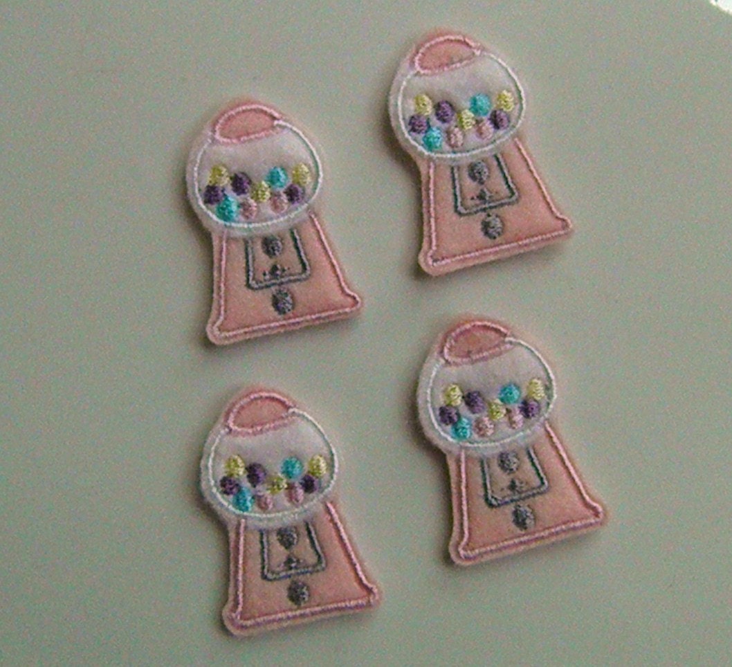 gumball machine applique