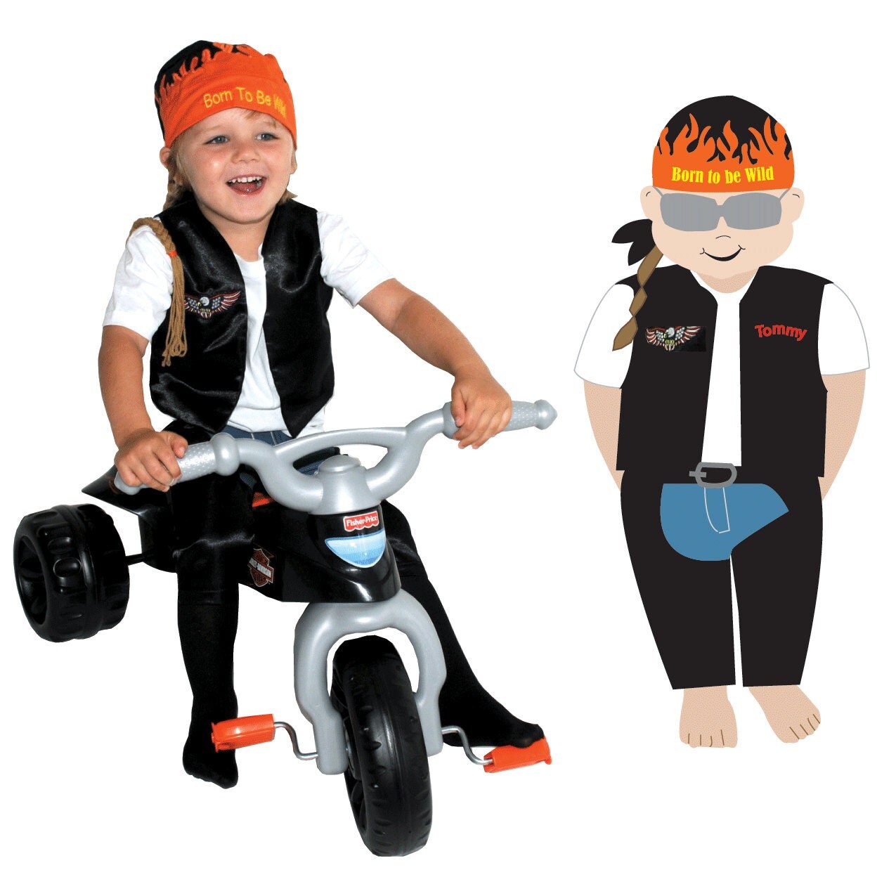 Female Biker Costume