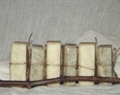 Goats Milk Soap or Buttermilk Soap Handmade Natural Chemical Free Lightly Scented or Natural Moisturizing and Luxurious