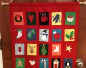 Handmade Felt Christmas Advent Calendar