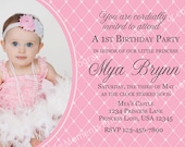 Princess Birthday Invitation - DIGITAL FILE