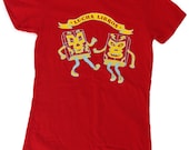 Books Rule Women's T-shirt - Clever Mexican Wrestling Lucha Libre Shirt (Size S M L XL)