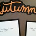 Autumn and Pumpkins Pre Made 12 x 12 Double Page Layout