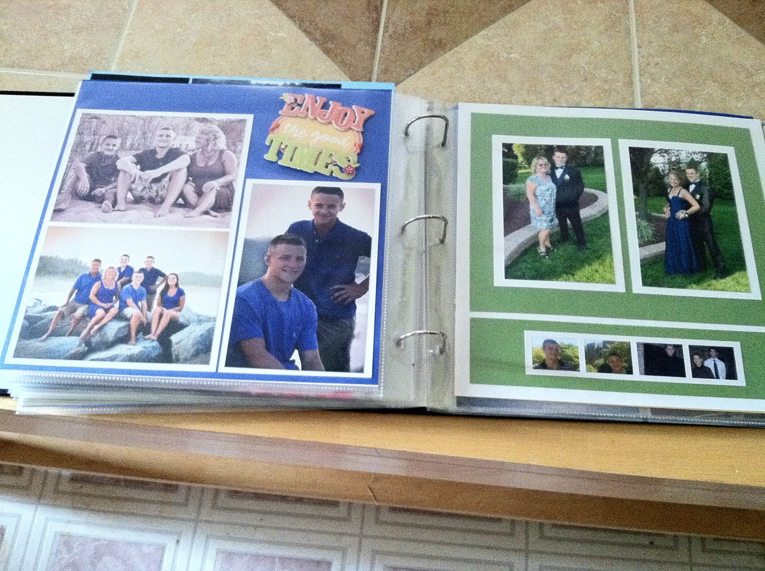 Custom Senior/Graduation Scrapbook with 15-20 Layouts