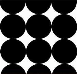 16" DECORATIVE PILLOW COVER,Trendy, Modern,Contemporary Dot Black and White Print, Throw,Toss,Accent Pillow Cover