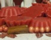 Southern Pecan Pie Scent, Highly Fragranced Homemade Soy Tarts/Melts