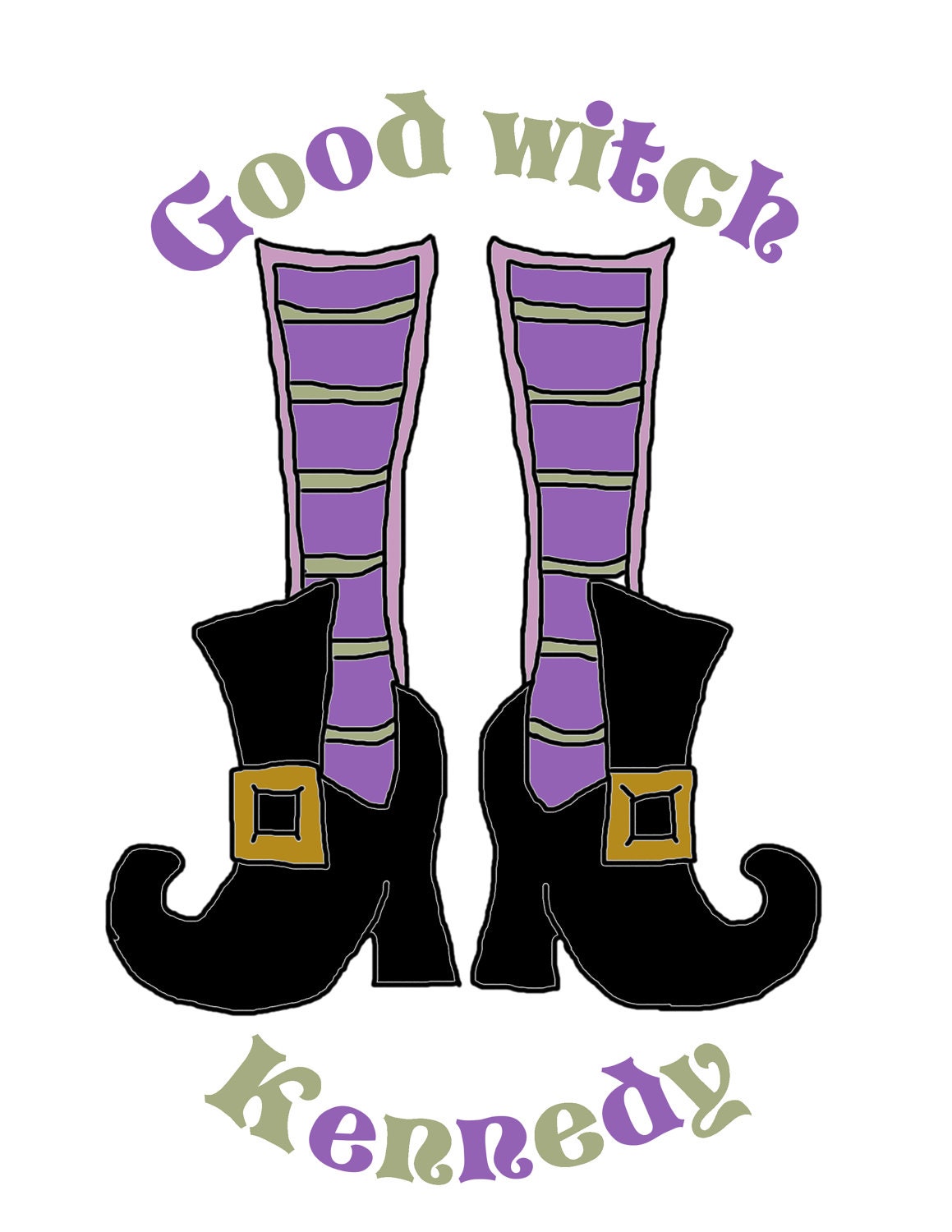 SALE Good Witch Tee Transfer