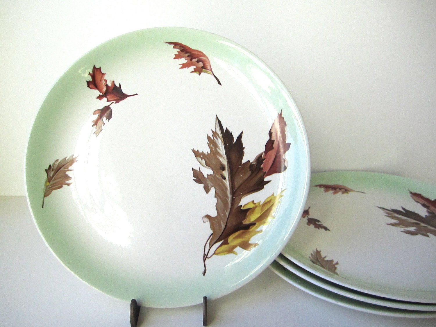 1950's Harmony House September Song Luncheon Plates
