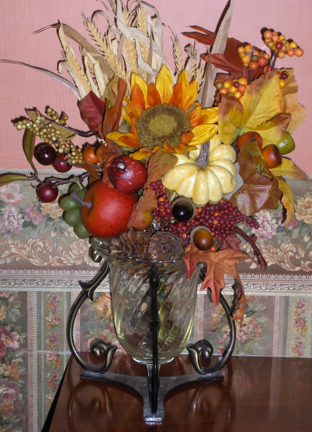 Bespoke Small or Medium Floral Arrangement- Custom/Made To Order Seasonal and Holiday Home Decor