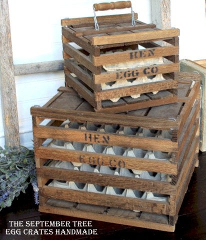 Crate Barn wood Handmade (Large crate)