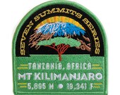 Mt. Kilimanjaro Seven Summits Series Patch