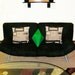 The Sims Inspired Emerald Green Plush PlumBob, Decorative Pillow