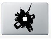 For Macbook Air / Pro Decal Sticker Funny Humor Paris
