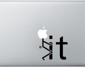 For Macbook Air / Pro Decal Sticker Funny Humor Fuck it