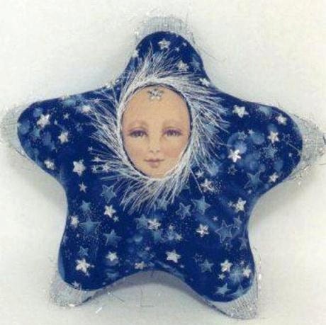 Star Baby Art Doll - OOAK - Hand Painted Face