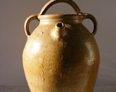 Gorgeous Antique French  water stoneware Pot,19th  century