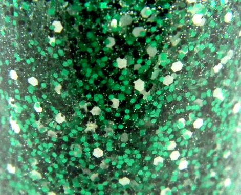 Wicked Witch Glitter Nail Polish, Full Size .5oz 15mL, Halloween Indie Polish