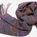 Handwoven scarf - lilac