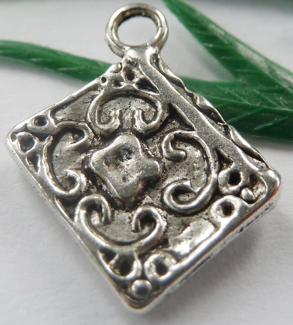 tibet silver book charms