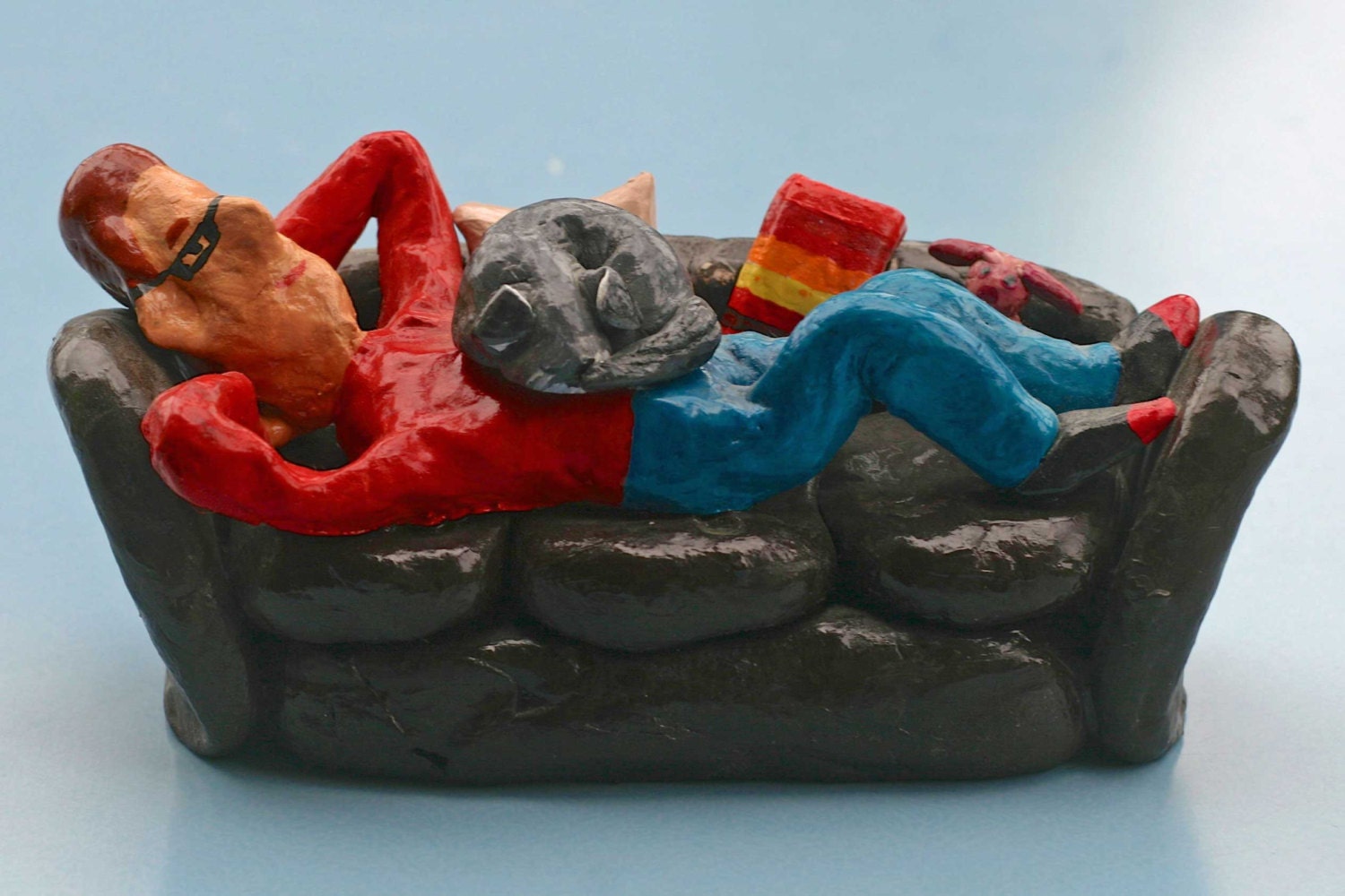 Clay, painted & varnished models of your loved ones