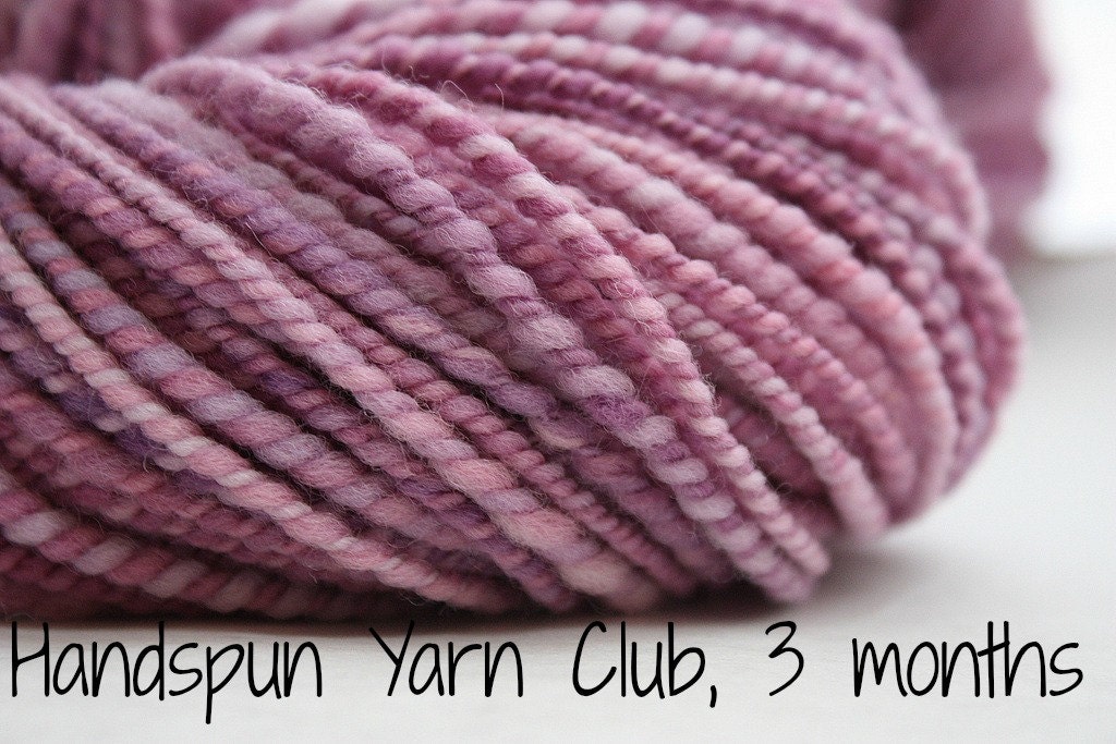 HANDSPUN YARN CLUB - 3 Month Subscription