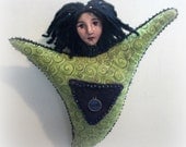 WISH DOLL - Cloth and Paperclay Art Doll