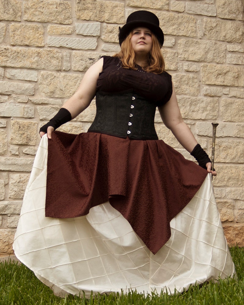 Brown Pixie Skirt Renaissance Halloween Costume