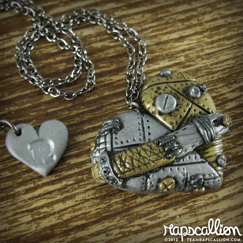 Steampunk Heart Necklace