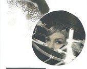Down the tubes.  Limited edition print of an original collage by Vivienne Strauss.