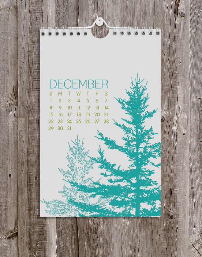 2013 Botanical Wall Calendar
