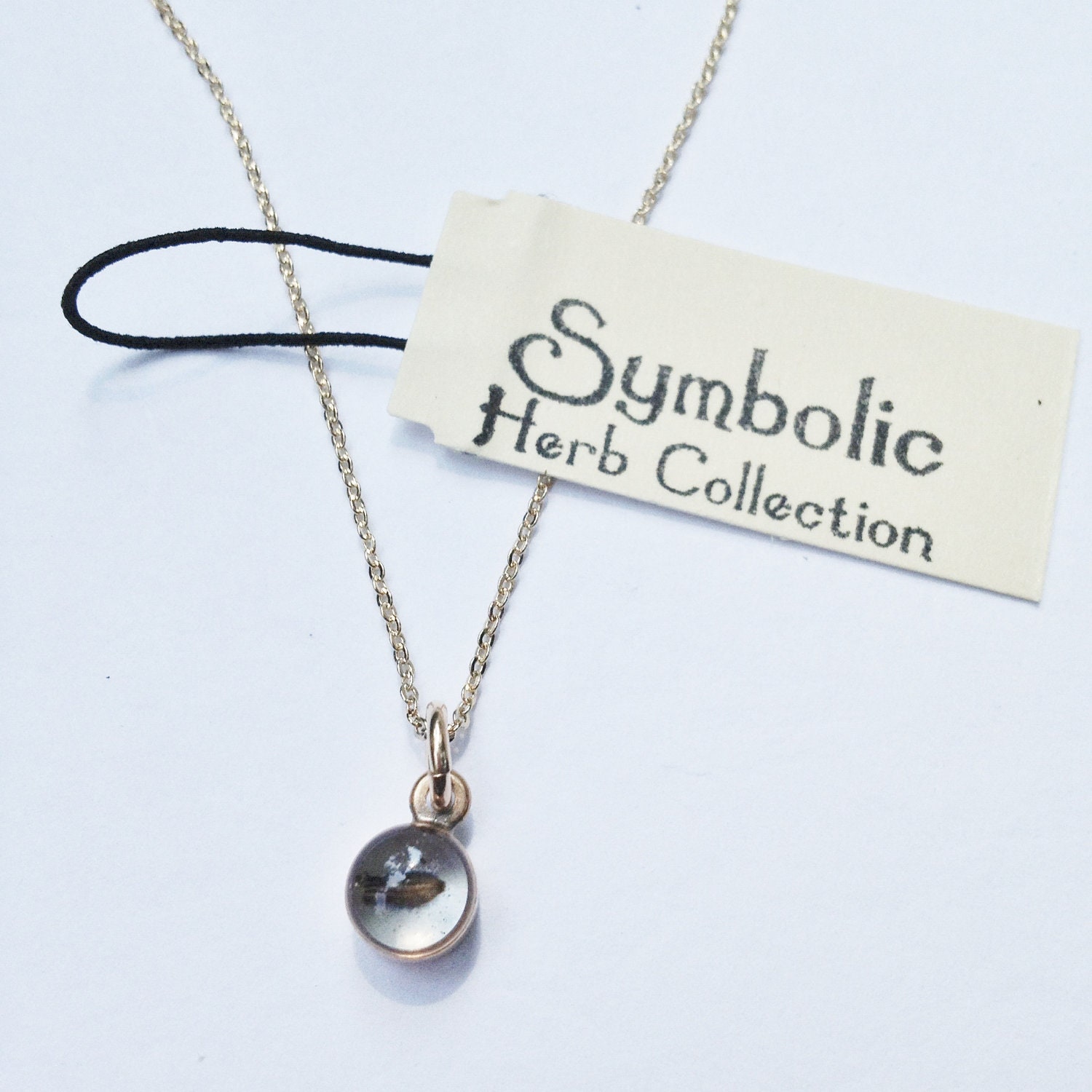 Lavender Charm, Happiness charm, Peace Charm, Charm Necklace - Symbolic Jewelry - Valentine's Day gift