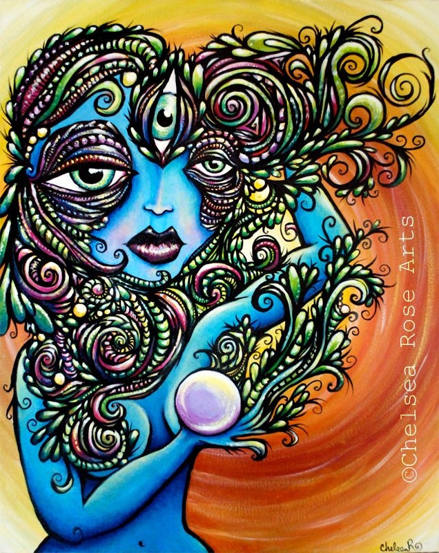 Mistress of the Orb 8x10 giclee art print