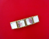 Mirrored Glass Barrette