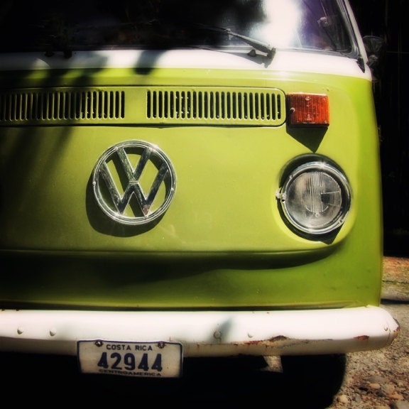 VW Bus Art 8x8 Photo Costa Rica - An Avocado Adventure