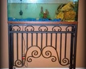 Wrought Iron Ornamental Aquarium/Terrarium Stand