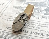 Steampunk tie clip- Brass