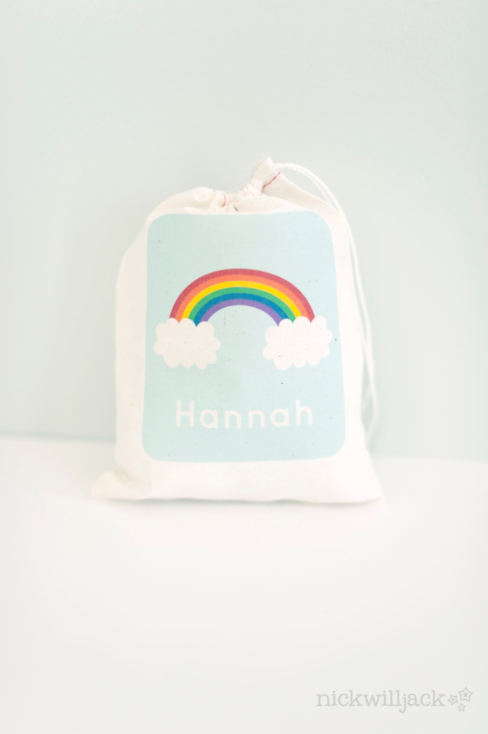 Rainbow Party Favor Bags-Set of 6 Il_570xn