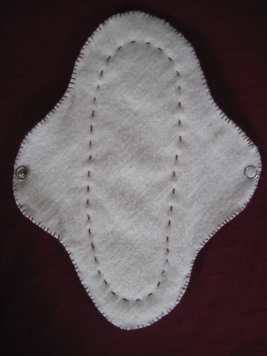 One large  100% organic cotton Menstrual Pad