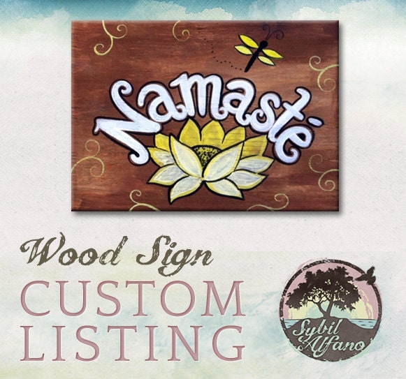 Design a Wood Sign - Hand Painted - Custom - Unique - Gift